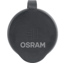 OSRAM logotyp på ett runt lock med hängare och IPX4 skyddsklass
