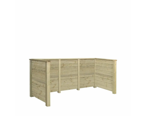 Synskydd av trä för trädgården