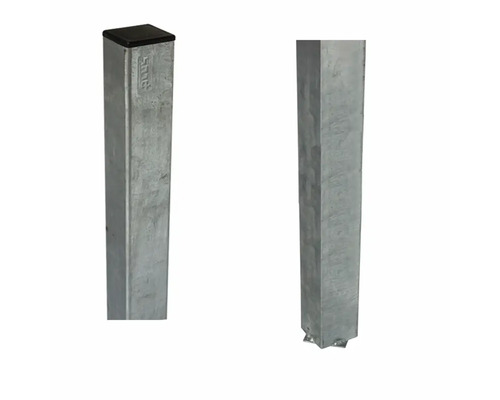 Metallstolpe för stängselkonstruktion