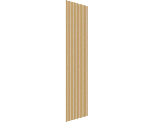 Träpanel med lamellstruktur för väggdekoration