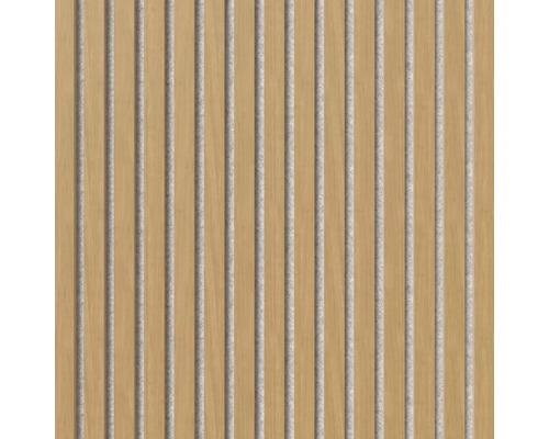 Träpanel med lamellstruktur