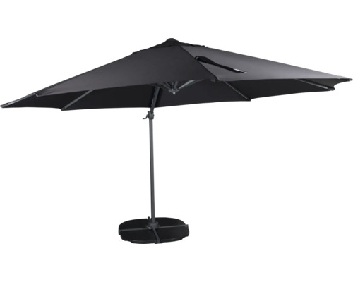Parasoll med stativ för utomhusbruk