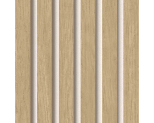 Träpaneler med spår för väggdekoration