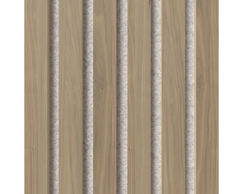 Träpaneler för väggdekoration med akustikväv