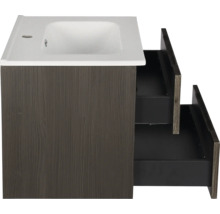 Tvättställsskåp med två öppna lådor