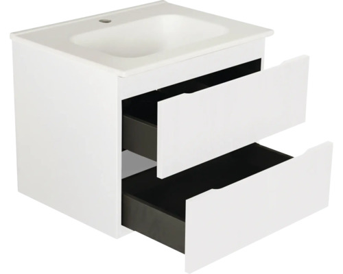 Tvättställsskåp med två lådor