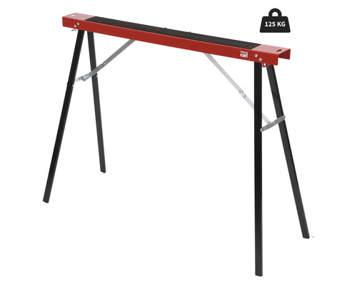 Arbetsbock med en lastkapacitet på 125 kilogram