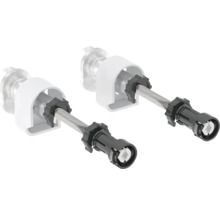 Två rullgardinspridare med fjäder