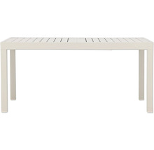 Trädgårdsbord med ribbad design