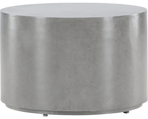 Cylinderformat sidobord av betong