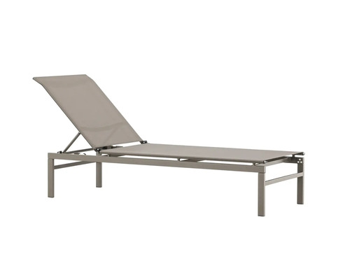 Trädgårdsliggstol med justerbart ryggstöd