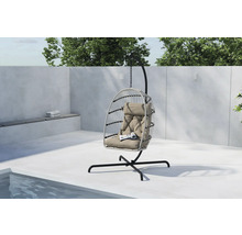 Hängstol med stativ för utomhusbruk