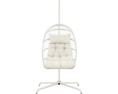 Hängfåtölj med stativ och sittdyna