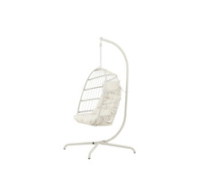 Hängstol med stativ och vadderad dyna