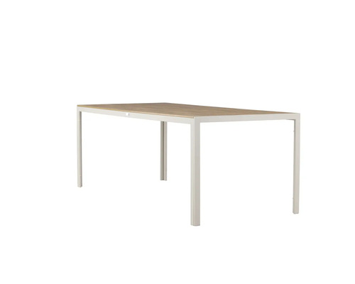 Trädgårdsbord med ram och bordsskiva