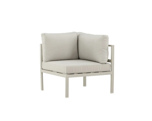 Hörndel för trädgårdslounge med kuddar