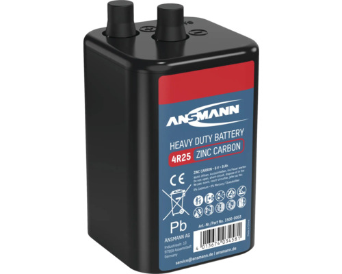Ansmann batteri 4R25 zink-kol, kraftig modell