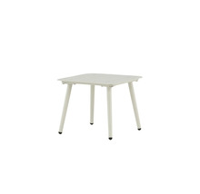 Fyrkantigt sidobord med fyra ben