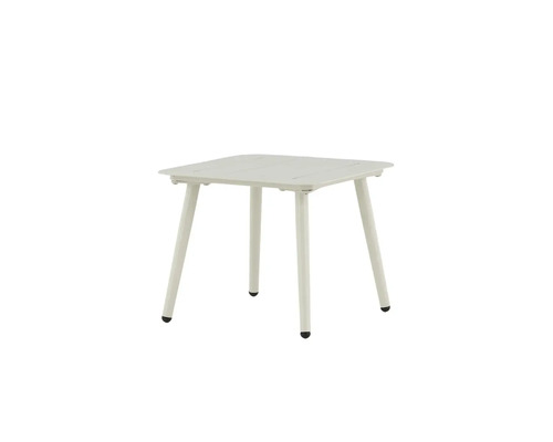 Fyrkantigt sidobord med fyra ben