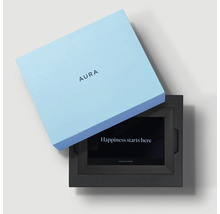 Aura digital fotoram med förpackning