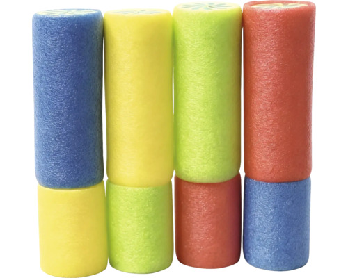 Fyra skumvattenpistoler