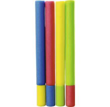 Poolnudlar av skum i olika färger