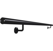 Svart handledare med väggfästen