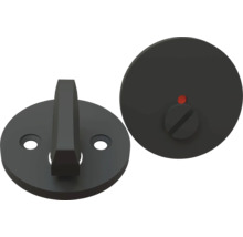 Toalettlås med vridknapp