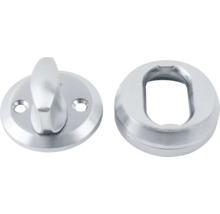 Dörrbeslag med vridknapp och spärr