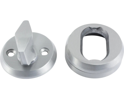 Dörrbeslag med vridknapp och rosett