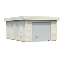 Trägarage med sektionsport