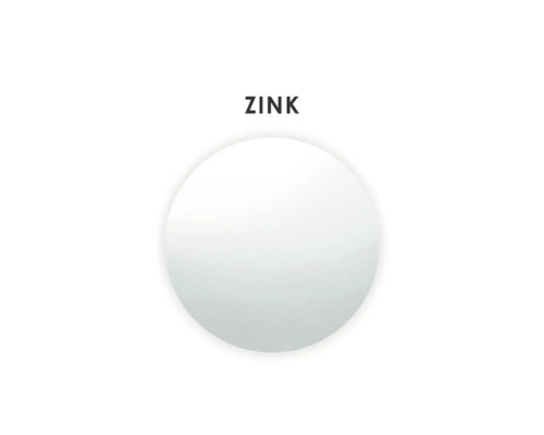 Materialrepresentation zink