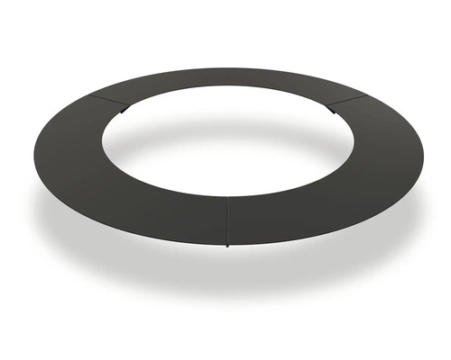 Rabattkant GRIMSHOLM Robot Mower Ring 60/90cm mörk grafit Cirkelformad rabattkant av metall