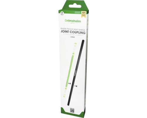 Grimsholm Joint Coupling i kartong, vattentät, värmekrympning, för robotgräsklippare, 4 stycken