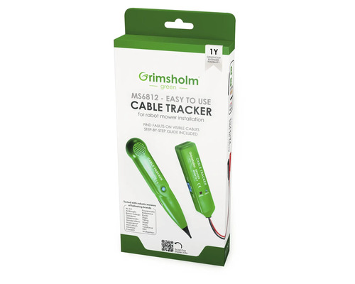 Signalkabeltestare GRIMSHOLM MS6812 Grimsholm Kabelspårare för installation av robotgräsklippare i förpackning