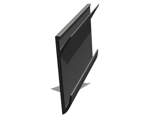 Gräsmattekant GRIMSHOLM Robot Mower Edge 5x1m H-profil av metall