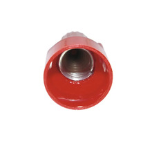 Vy från en gängad anslutning