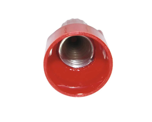 Vy från en gängad anslutning