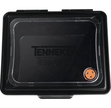 Svart Tenneker förvaringslåda med transparent lock