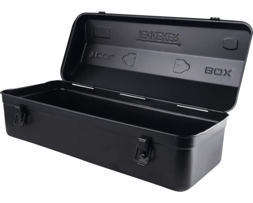 Öppen verktygslåda i metall