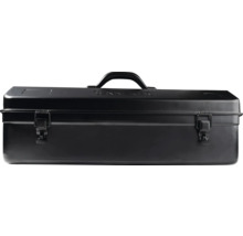 Verktygslåda i metall med handtag