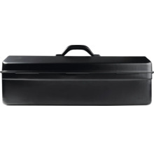 Verktygslåda i metall med handtag