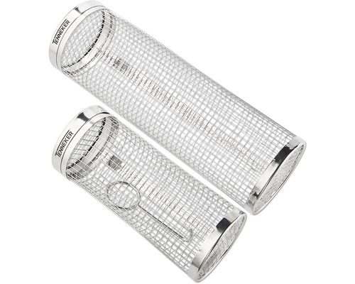 Grönsakskorg TENNEKER 2-pack Två rökarrör i rostfritt stål av märket Tenneker