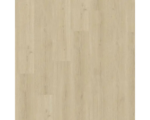 Vy över ljust laminatgolv.