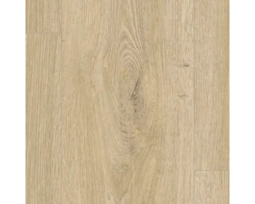 Närbild av ett laminatgolv med träutseende