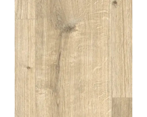 Närbild av laminatgolv med träutseende