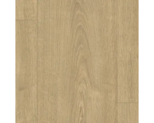 Närbild av laminatgolv med träutseende.