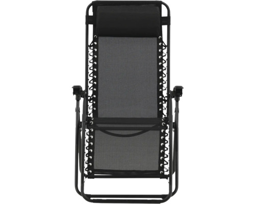 Justerbar relaxstol med huvudkudde