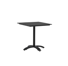 Fyrkantigt ståbord för utomhusbruk med korsfot