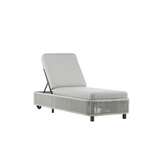 Trädgårdsstol med justerbart ryggstöd och repomslag